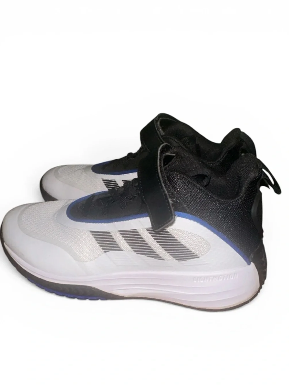 adidas Own The Game 3.0 Kids Youth Basketball Shoes White Sport Sneakers IF4592